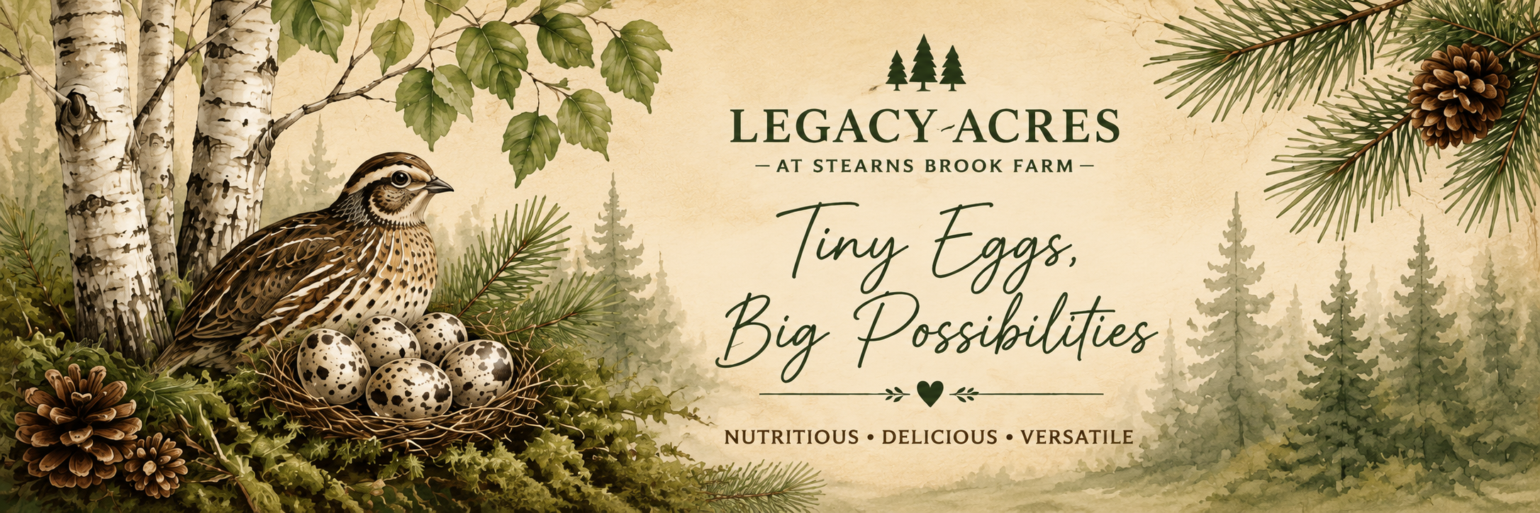 quail tiny eggs big possibilities