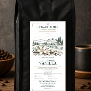 Farmhouse Vanilla private-label coffee bag